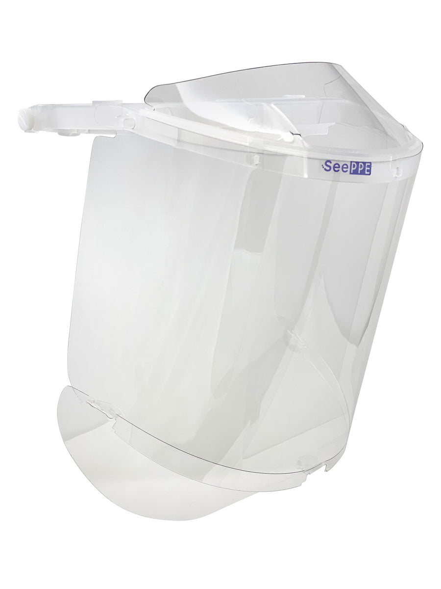 Lower Extended Face Shield (1 visor + 5 Lower Extended Shields)