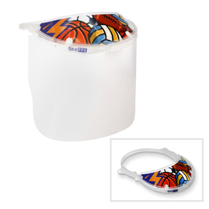 KIDS FACE SHIELD PACK (1 VISOR + 10 SHIELDS)
